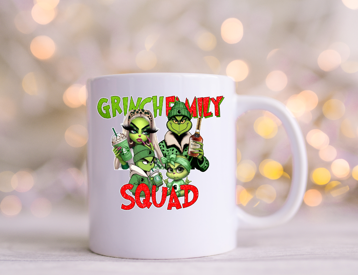 Grinch Squad UV Decals