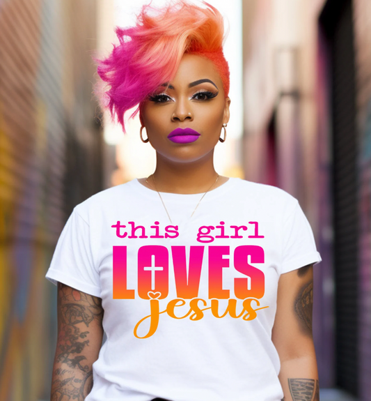 This Girl Love Jesus  Transfer