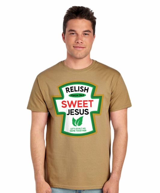 Relish Psalm 34:3 Sweet Jesus  Transfer