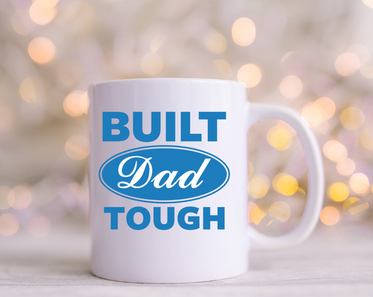 Built Dad Tough UV Decals