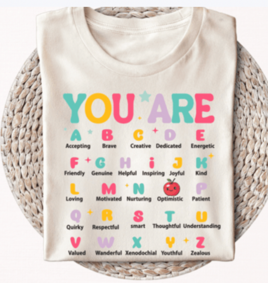 You Are Alphabet Teacher  transfer