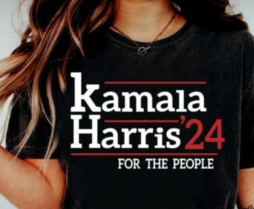 Kamala Harris 24 for the People DTF Transfer (10 inch print)