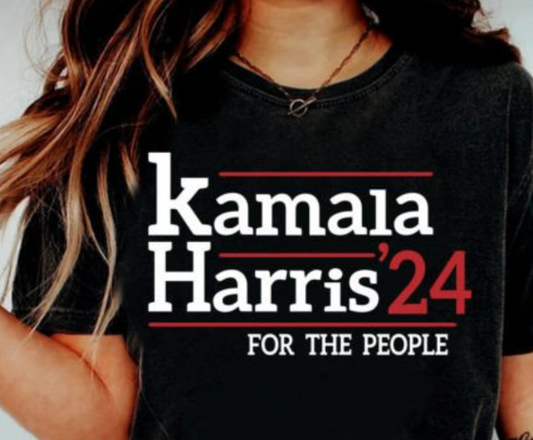 Kamala Harris 24 for the People DTF Transfer (10 inch print)