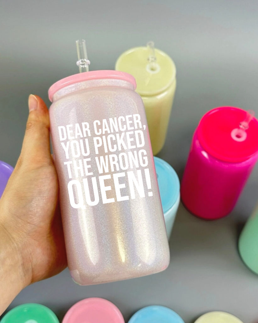 Dear Cancer you Picked the Wrong Queen  Decals