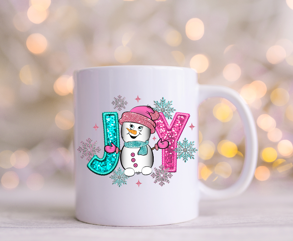 Joy Glittery UV  Decal