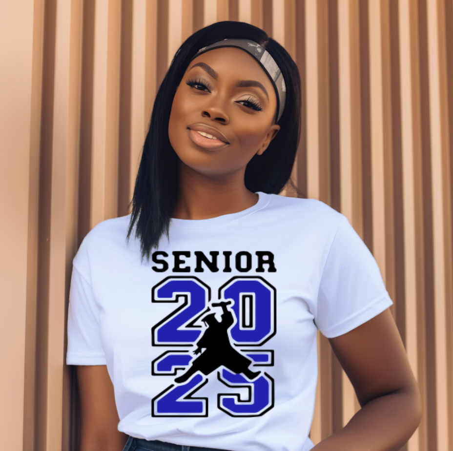 Stack Jump Man Senior 2025 DTF  Shirt