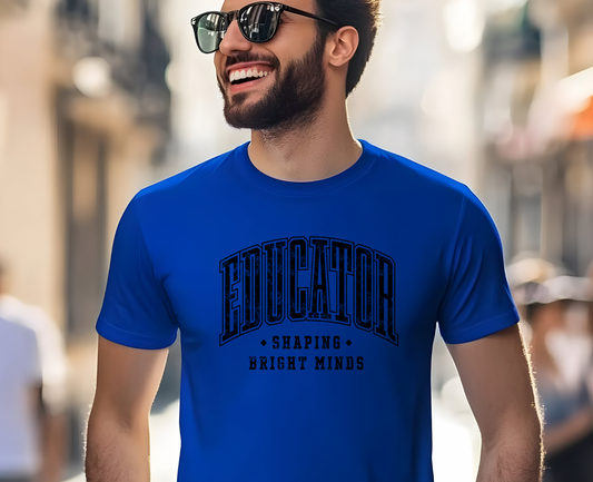 Educator Shaping Bright Minds SCREEN PRINT