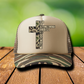 3 inch I can do all Things Through Christ Camo  Hat Transfers