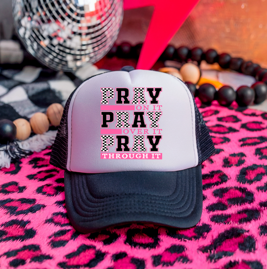 Retro Christian  3 inch Hat Transfers