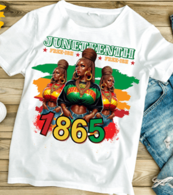 Juneteenth 1865 Free-ish Black Queen Transfers