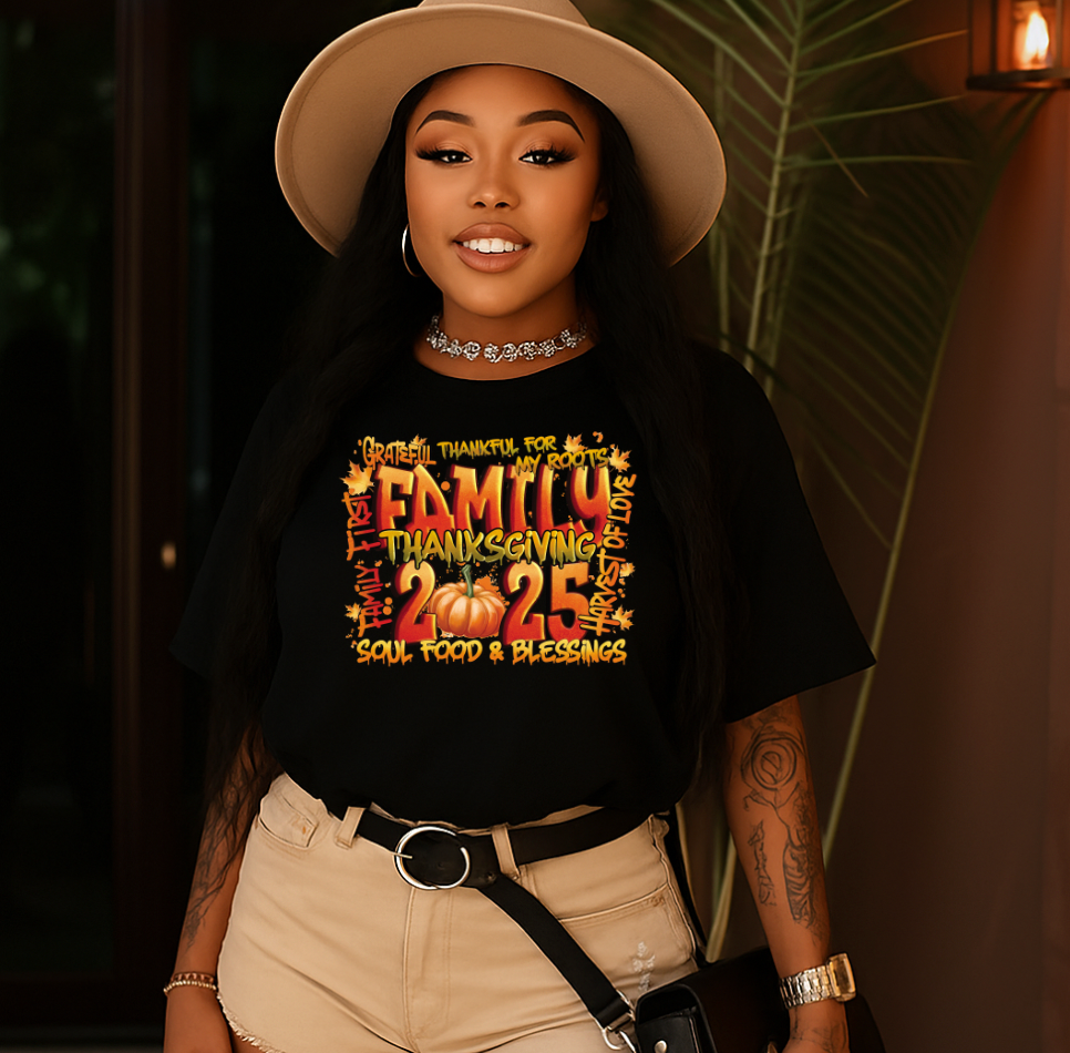 Family 2025 Thanksgiving  DTF Transfer