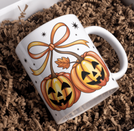 Coquette Pumpkin Cherries Autumn  UV Decals