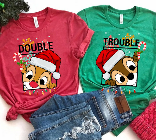 Chip & Dale Double Trouble DTF Transfers