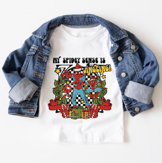 Funny Spider Christmas DTF Transfers