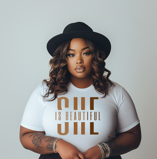 She is Beautiful Melanin DTF Transfer