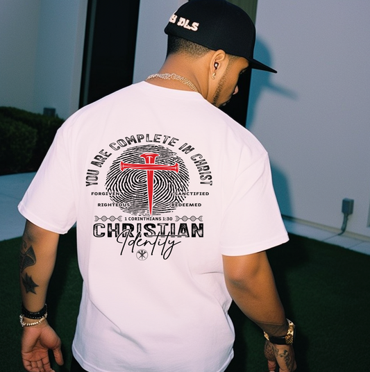 We are complete in Christ DTF Transfers