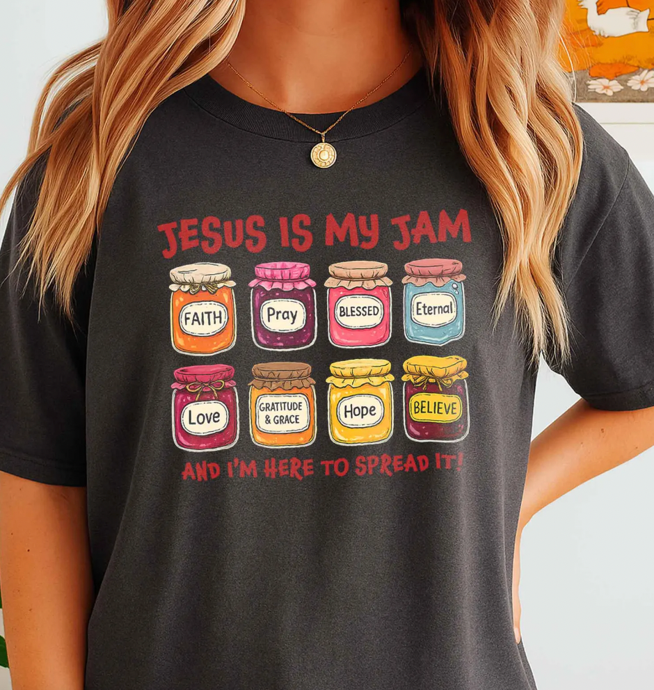 Jesus is my Jam DTF Transfer