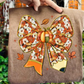 Floral Fall Teacher Pencil Bow  Transfers