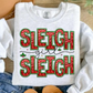 Sleigh Girl Sleigh Retro DTF Transfer