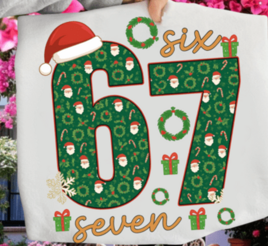 Six Seven  DTF Transfer