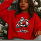 Black Mr Claus, Black  DTF Transfers