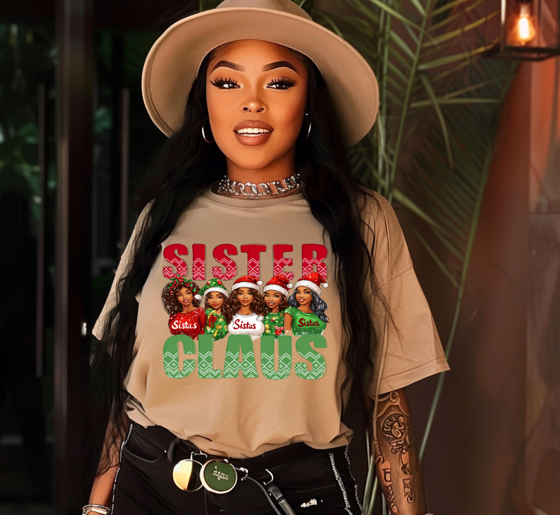 Sister Claus DTF Transfer