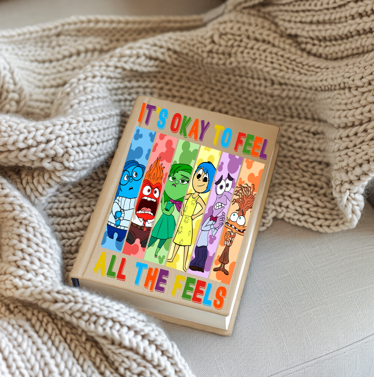 Its Okay to Feel UV Decal FOR JOURNALS