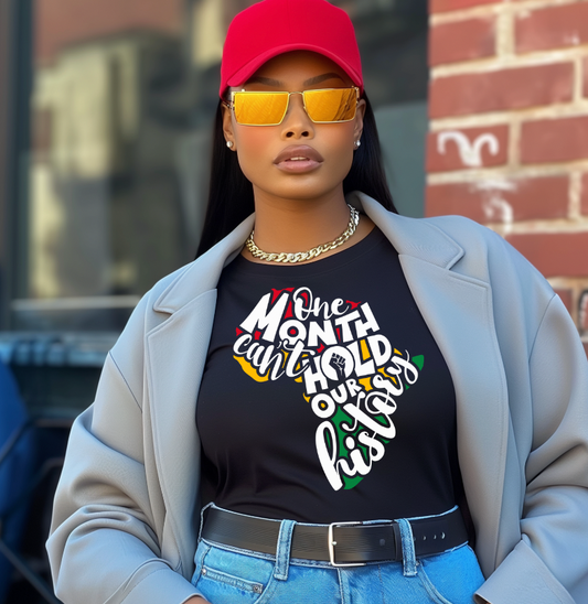 One Month Cant Hold Us  DTF Transfer