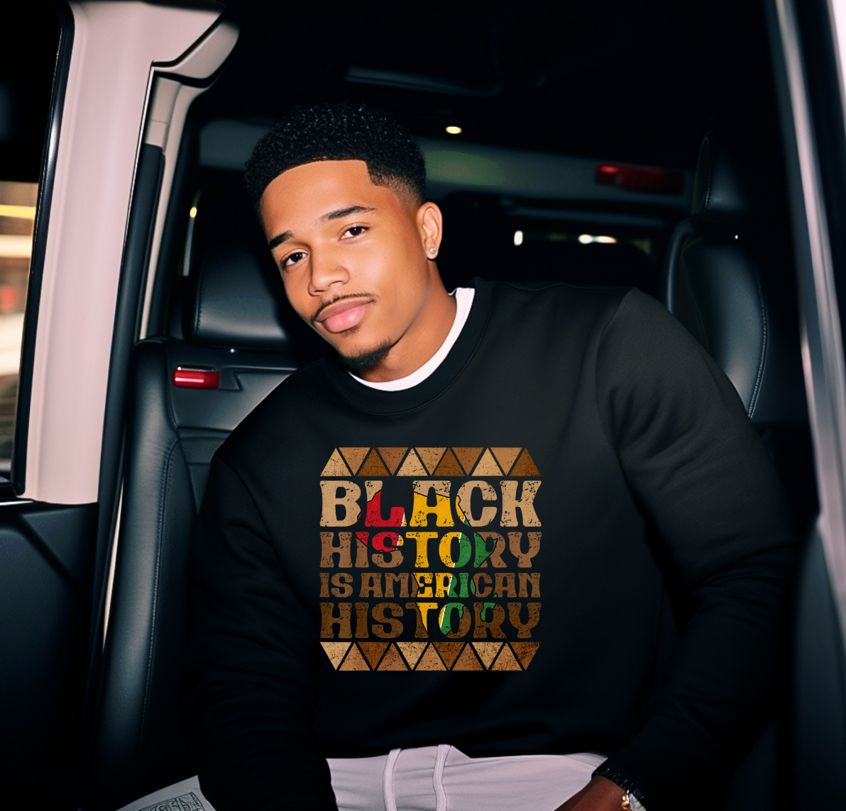 Black History is American History  DTF Transfer