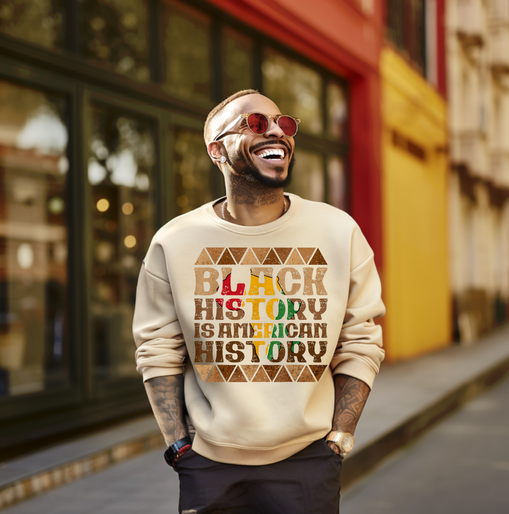 Black History is American History  DTF Transfer