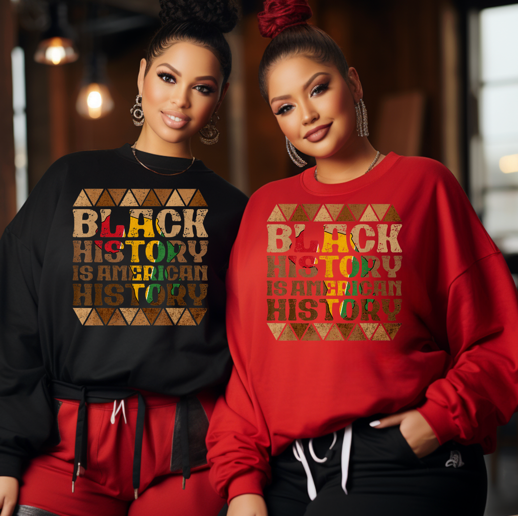 Black History is American History  DTF Transfer