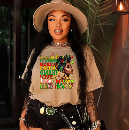 I am Black History DTF TRANSFER