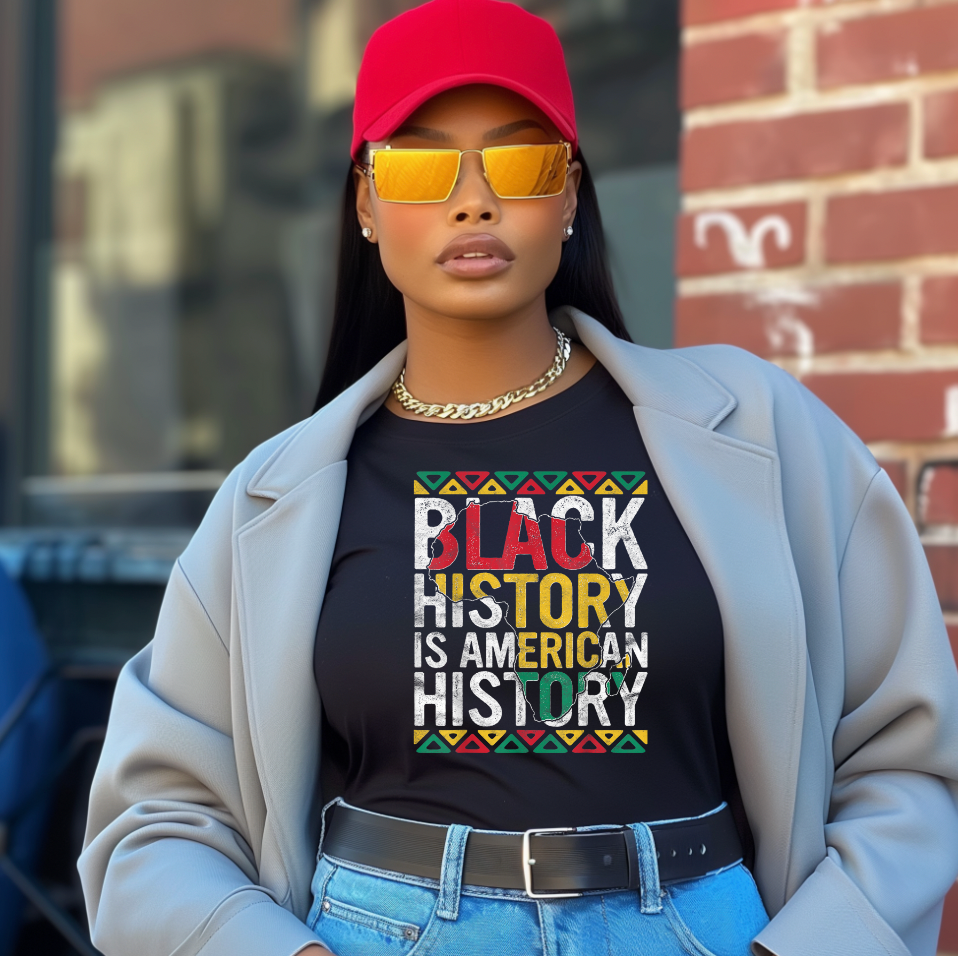 Black History is American History DTF TRANSFER