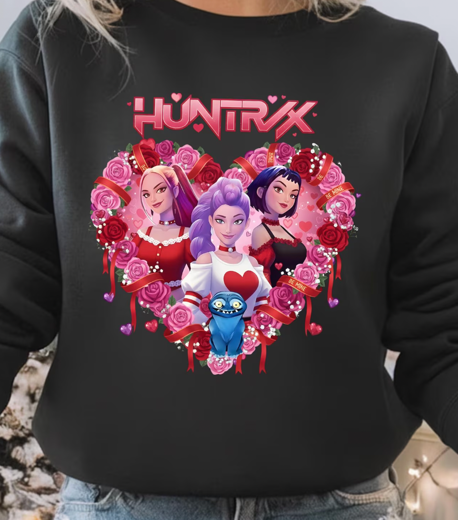 Valentine Edition! Kpop Huntrix  DTF  Transfer