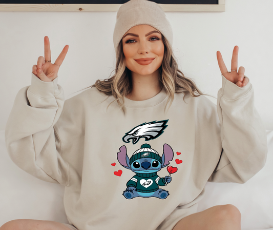 Cute Football Valentine  NFL Transfer Print Available in All Teams (All sizes Available)