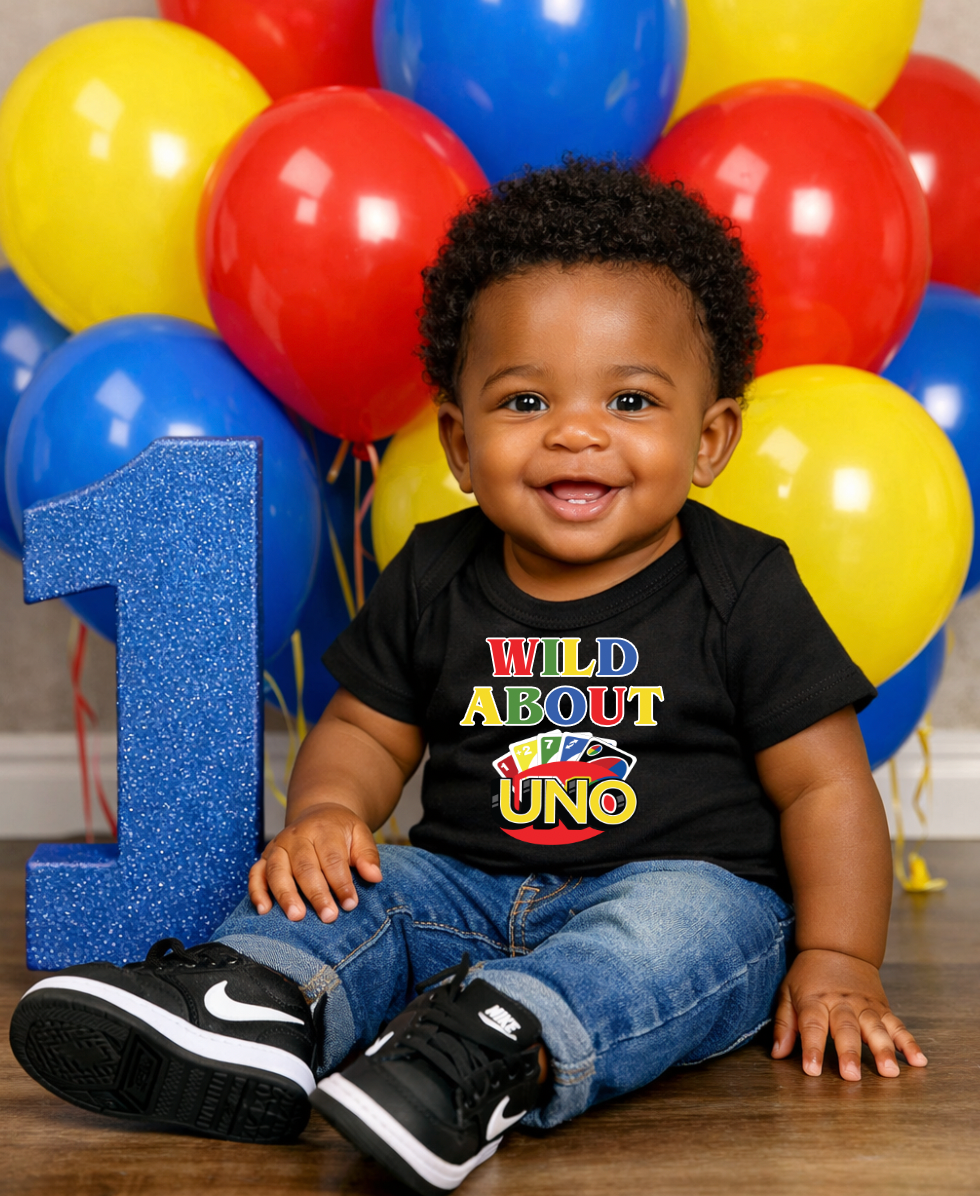 UNISEX WILD ABOUT UNO  DTF Transfer