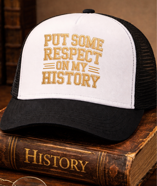 Put some Respect on my History DTF Transfer