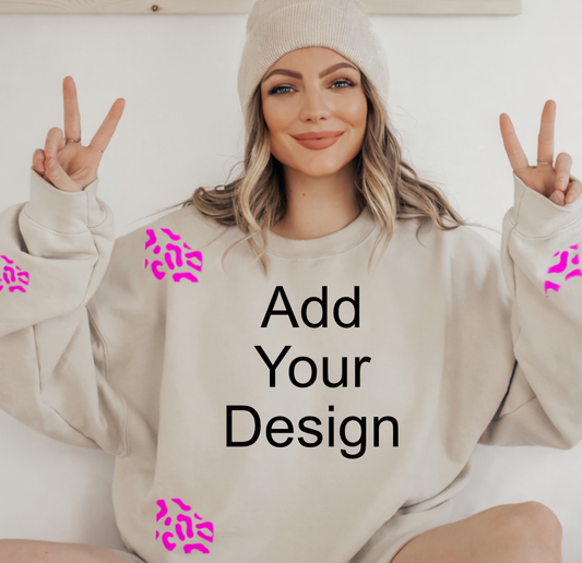 12x12 Hot Pink Leopard Sheet  Screen Prints