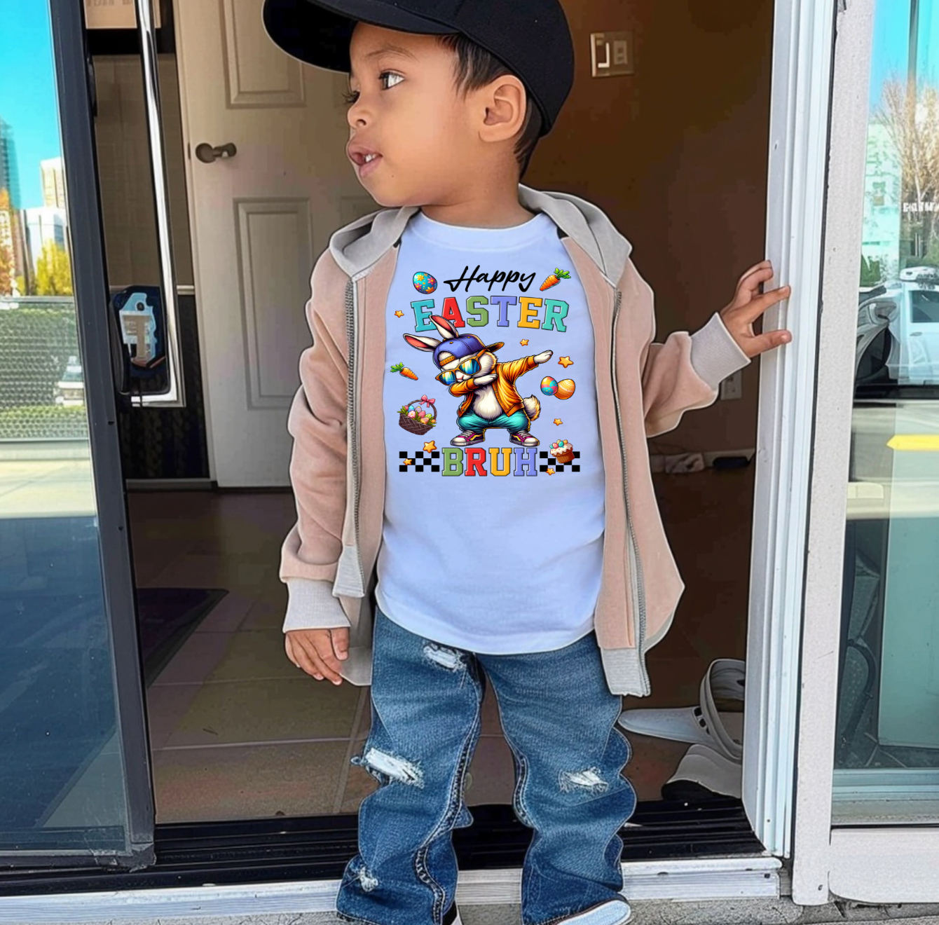 Happy  Easter Bruh  DTF TRANSFERS, Heat Transfers