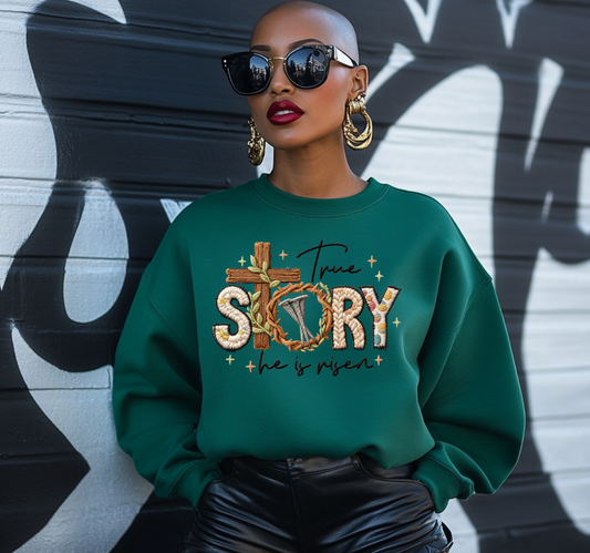 Vintage Christian True Story  DTF TRANSFERS, Heat Transfers