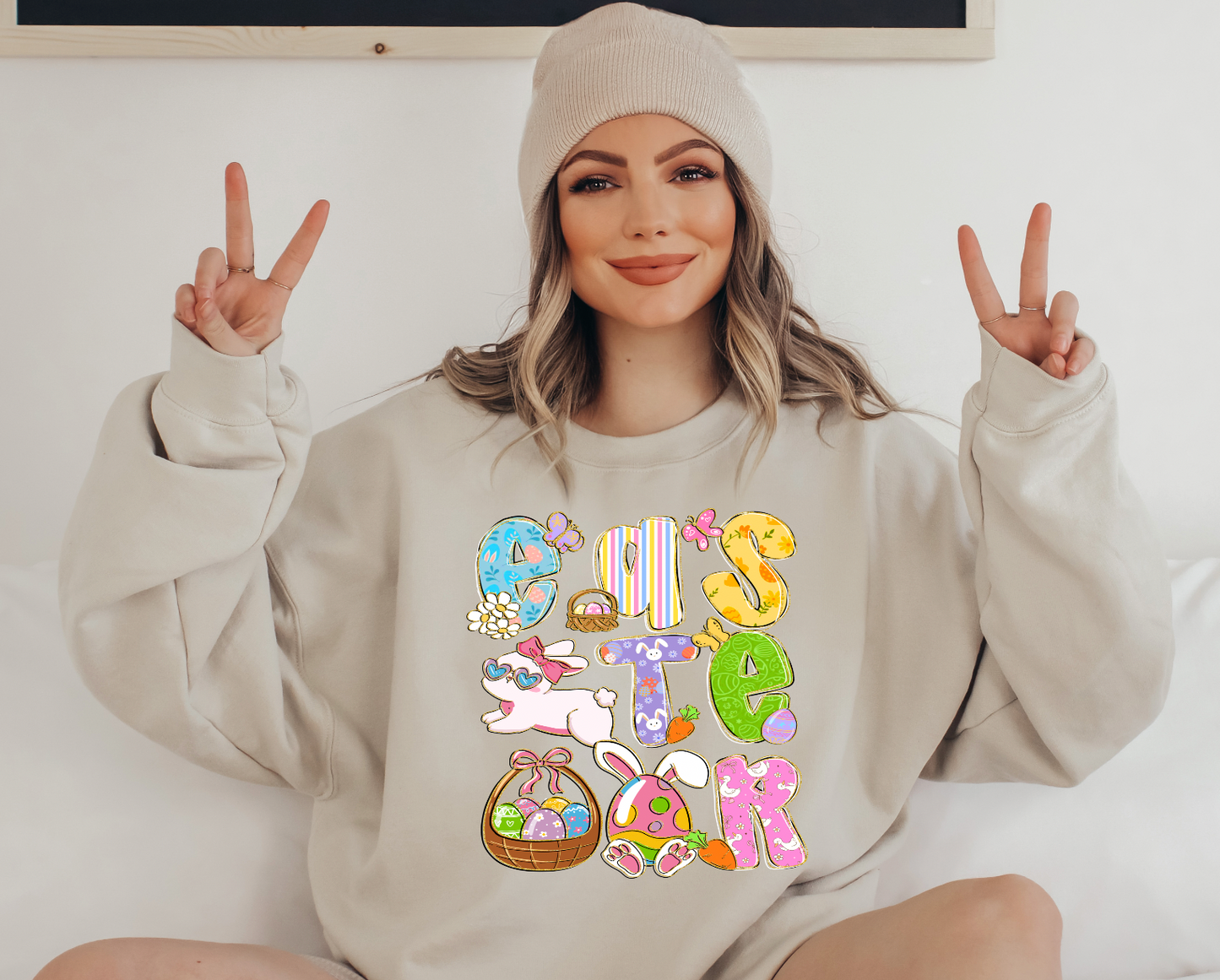 Preppy Easter DTF Transfers | Ready to Press Heat Transfers for T-Shirts