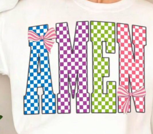 Christian Amen DTF Transfers