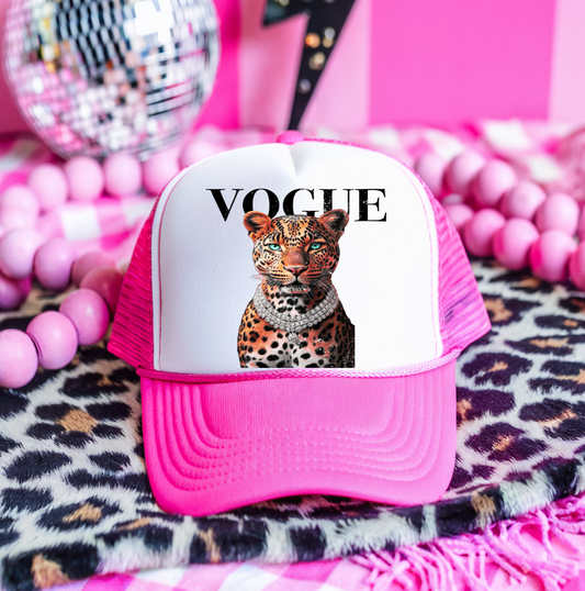 Vogue Hat Print DTF Transfers