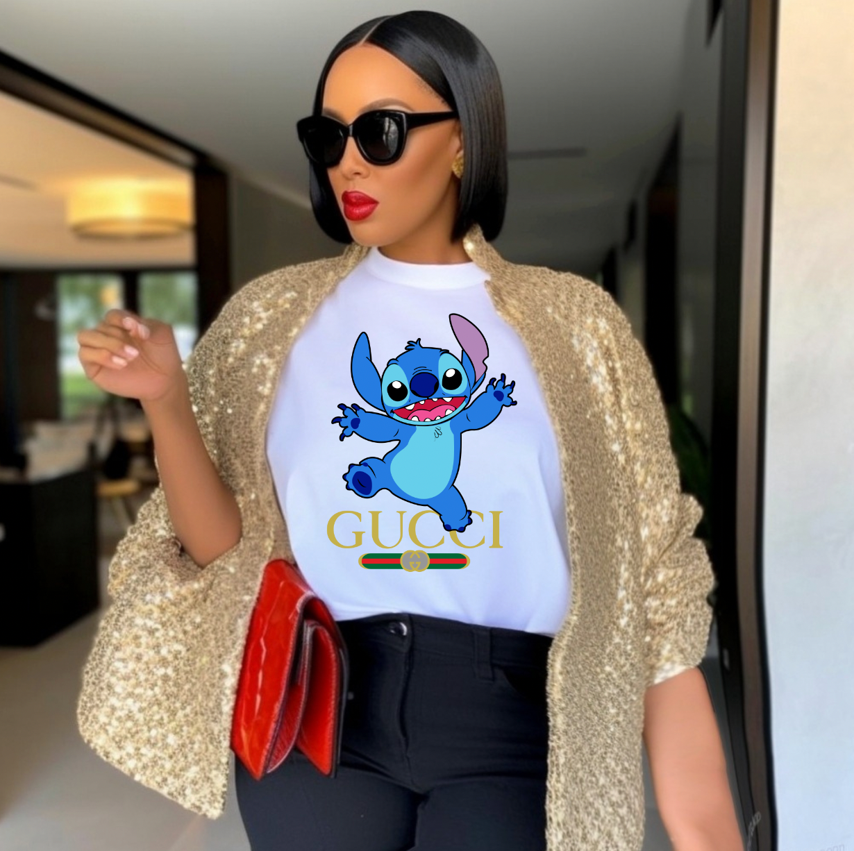 Designer Stich DTF Transfer