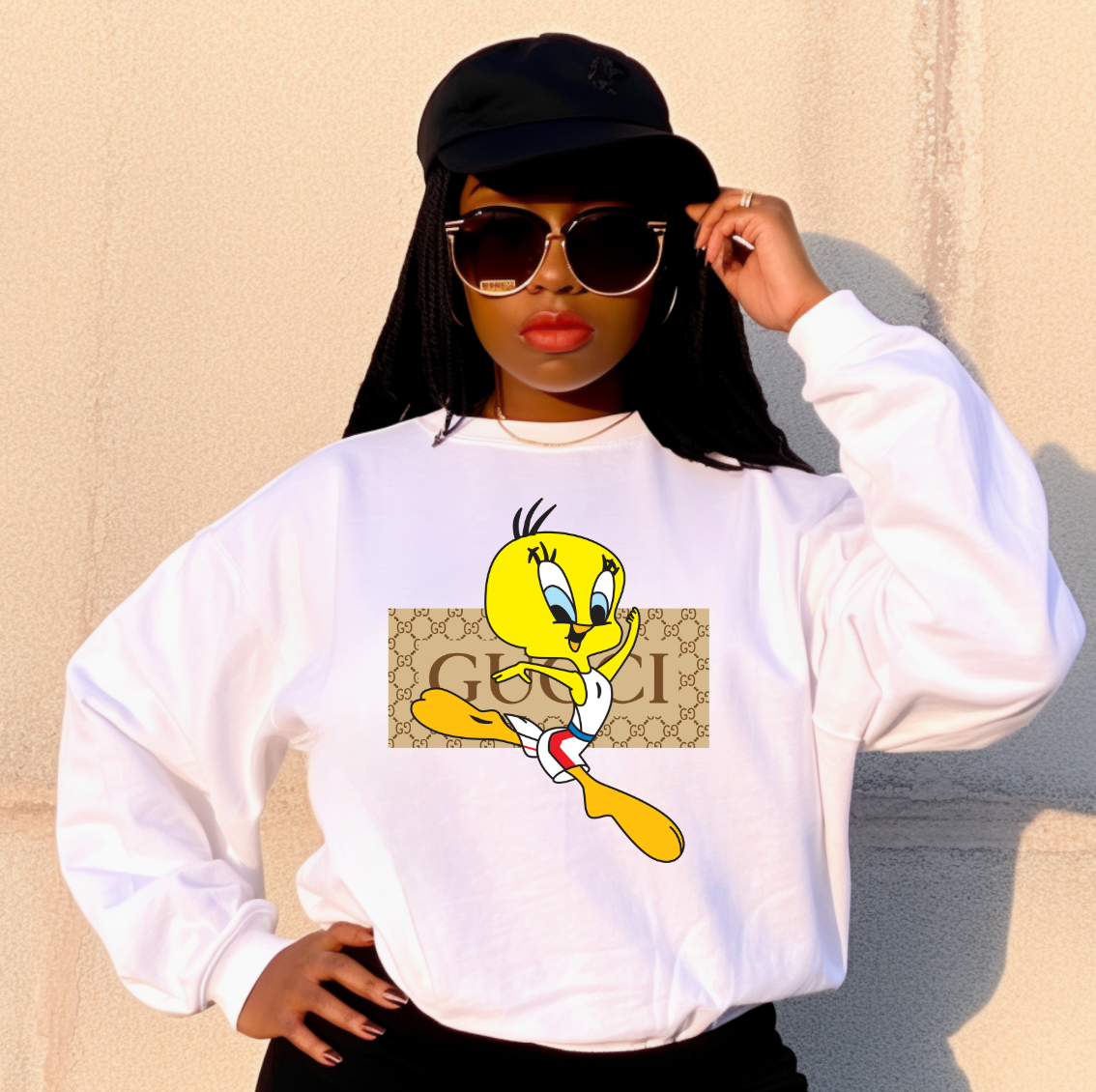 Designer Tweety DTF Transfer