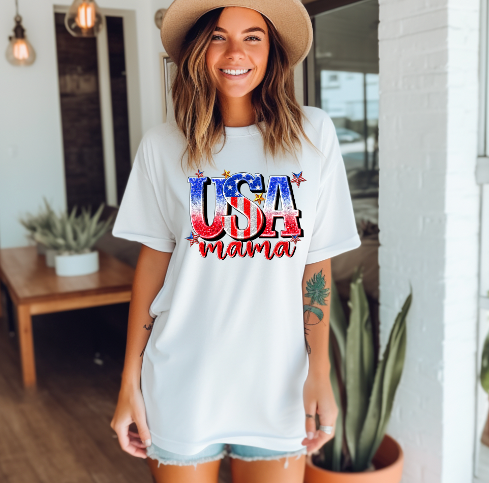 USA Mama  DTF  Transfer