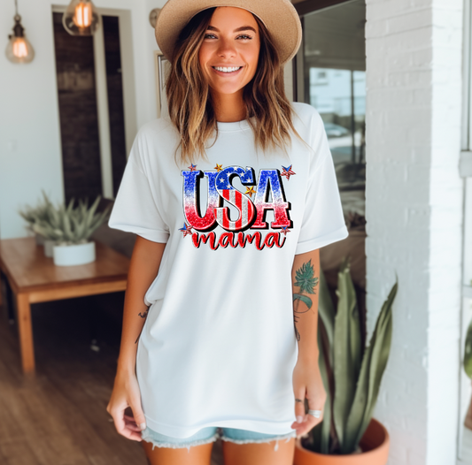 USA Mama  DTF  Transfer