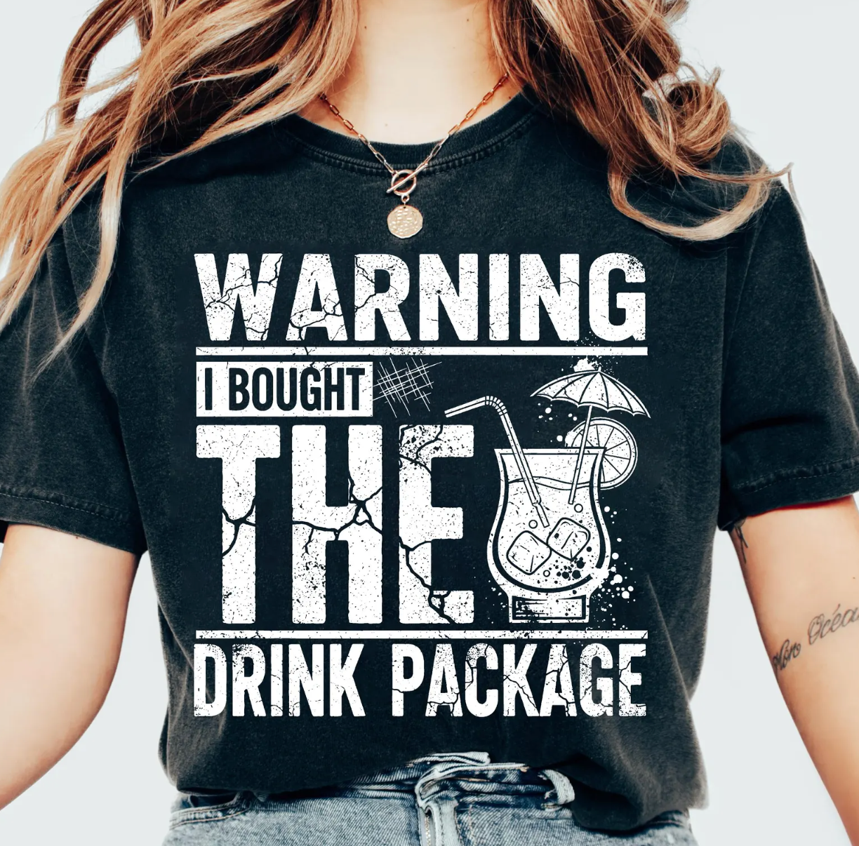 Cruise Drink Package  DTF Transfer