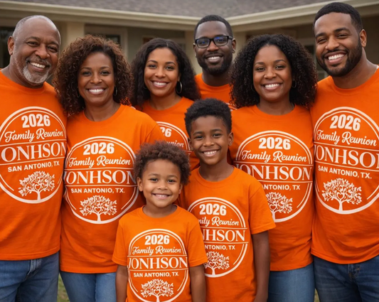 Family Reunion DTF Transfer 2026 (Add your Last Name)