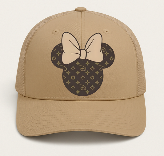 Luxury Minnie Hat DTF  Transfer